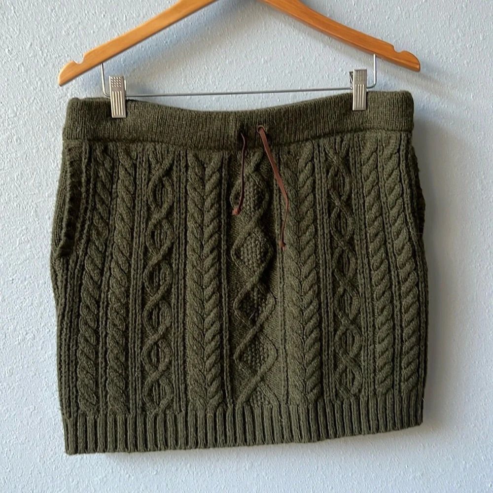 Ralph Lauren Cable-knit Mini skirt